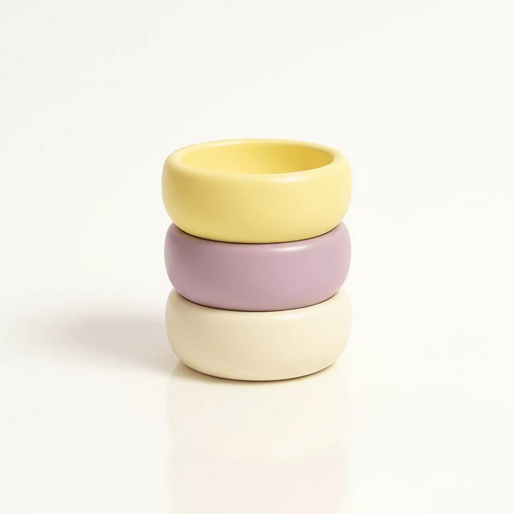 Single Donut Ceramic Pet Bowl - Poto Pata - 