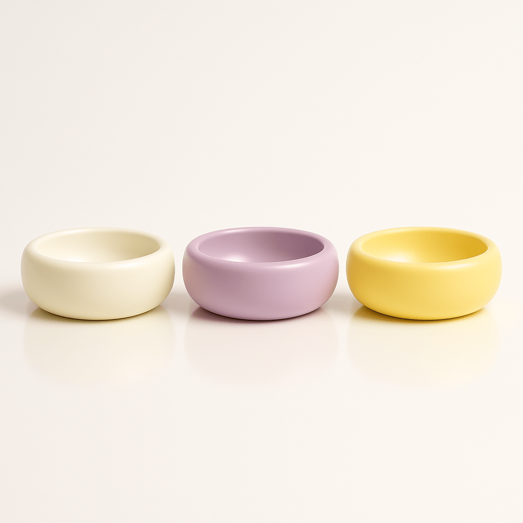 Single Donut Ceramic Pet Bowl - Poto Pata - 