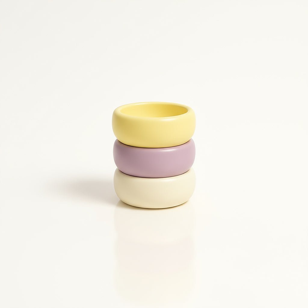 Single Donut Ceramic Pet Bowl - Poto Pata - 