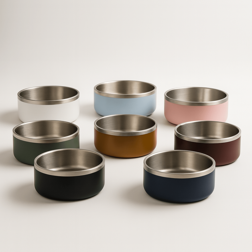 Titan Anti - Slip Stainless Steel Pet Bowl - Poto Pata - 
