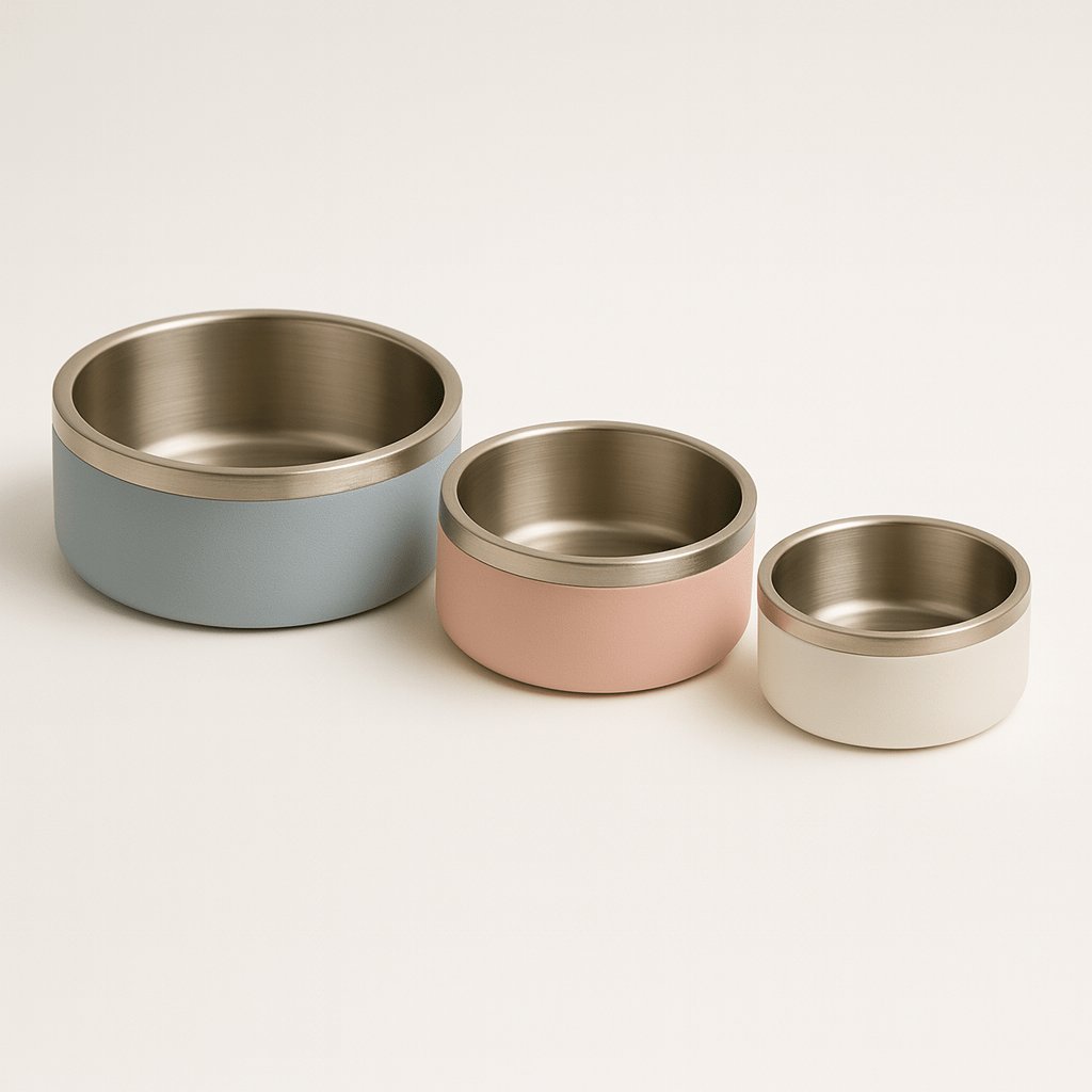 Titan Anti - Slip Stainless Steel Pet Bowl - Poto Pata - 