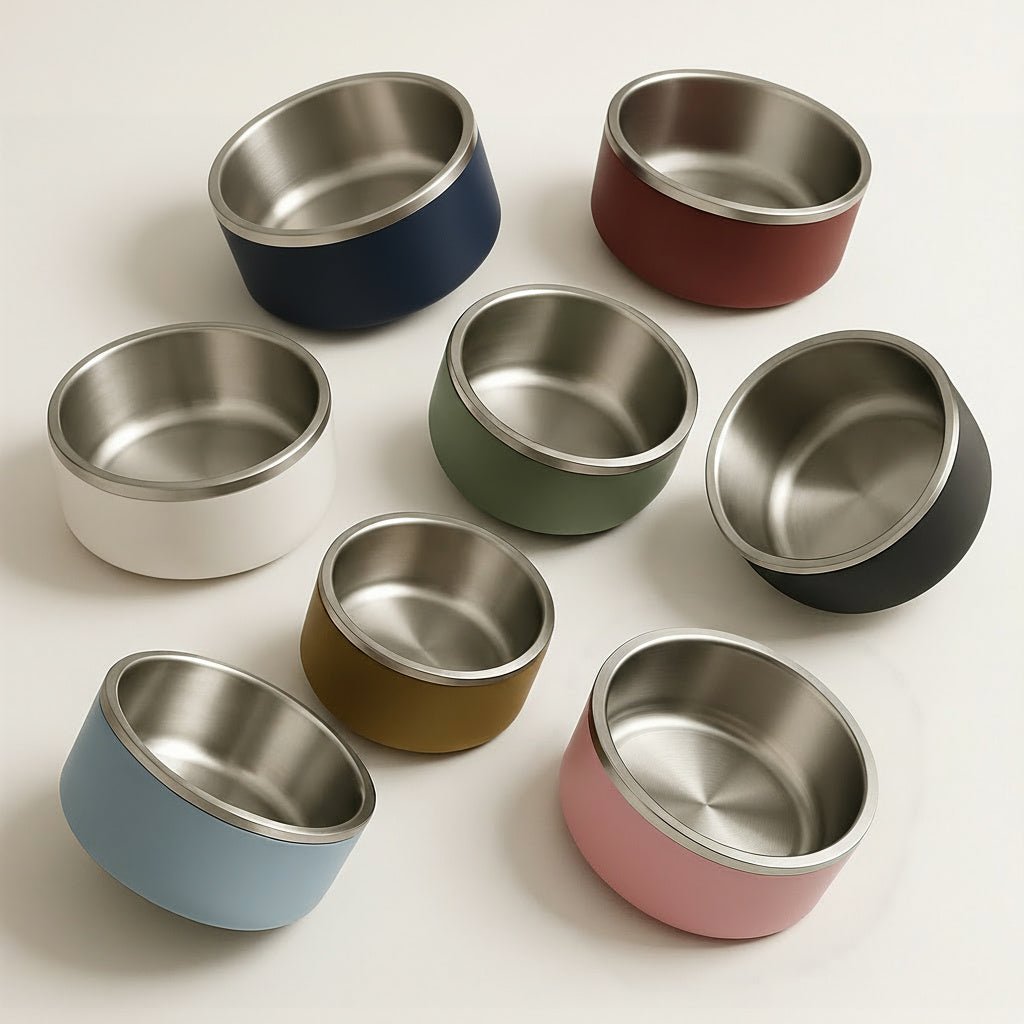 Titan Anti - Slip Stainless Steel Pet Bowl - Poto Pata - 